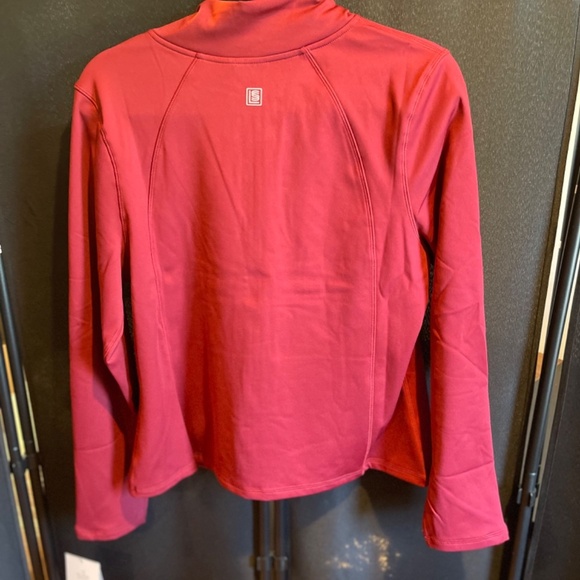 Laundry By Shelli Segal Full Zip Jacket -  Burgundy - Large - NWT - Picture 2 of 6